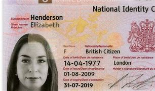 Image result for Government ID UK