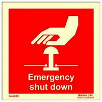 Image result for Emergency Shut Down Symbol