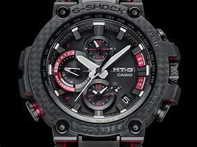 Image result for Carbon Fiber Casio Watch