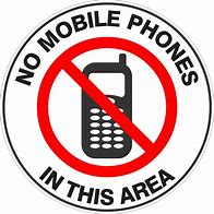 Image result for Safety Sign Board No Cell Phones