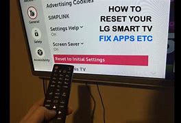 Image result for Reset Button On LG TV