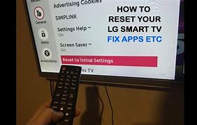Image result for How to Reset LG TV to Factory Settings