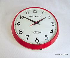 Image result for Sony Wall Clock