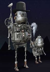 Image result for Steampunk Robot Pics