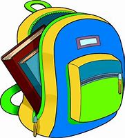 Image result for Clip Art 2 Backpack