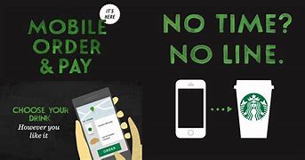 Image result for Starbucks Mobile Order and Pay