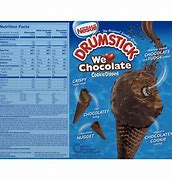 Image result for Drumstick Ice Cream Nutrition
