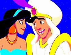 Image result for Disney Princess Jasmine and Aladdin
