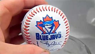 Image result for Blue Jays Baseball with 27 Signatures