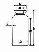 Image result for Glass Vials Dimensions