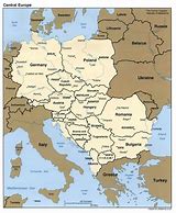 Image result for Central Europe Old Map