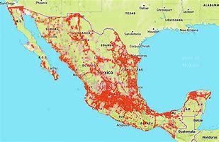 Image result for Telcel Coverage Map