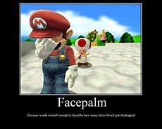 Image result for Mario Facepalming
