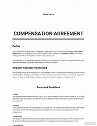 Image result for Employment Contract with Compensation