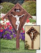 Image result for Crucifix Stepping Stones for Garden