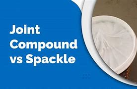 Image result for Spackle vs Joint Compound