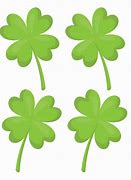 Image result for Small Four Leaf Clover Pattern Printable