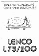 Image result for Lenco 75