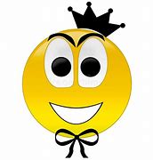 Image result for Smiley Face with Crown