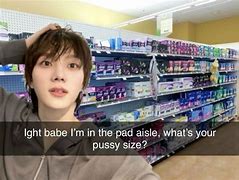 Image result for Pads Aisle Memes