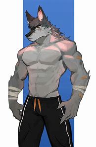 Image result for Anime Wolf Man Drawing