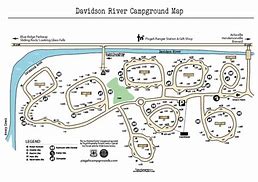 Image result for Davidson River Campground NC Perminant Sites Map