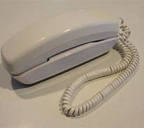 Image result for Old White Phone with Cord