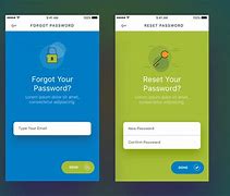 Image result for For Get Password Page in Moblie App