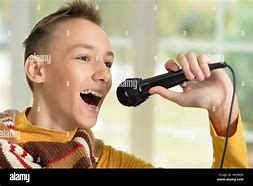 Image result for Boy Singing