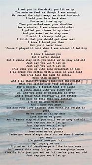 Image result for If You Should Say We Are through Song