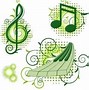 Image result for Music with Headphones Cartoon Notes Clip Art