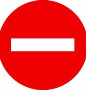 Image result for Pixelated No Entry. Sign