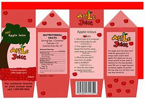 Image result for Juice Box Template Design