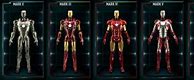 Image result for Iron Man Movie Armors