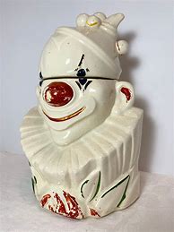 Image result for Clown Cookie Jar