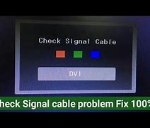 Image result for Check Signal Cable Monitor