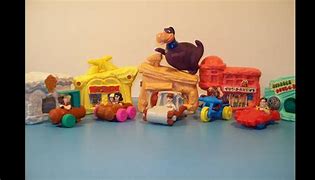 Image result for Flintstones Happy Meal Toys