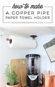 Image result for DIY Rustic Paper Towel Holder