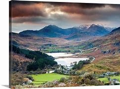 Image result for Snowdonia Birds Eye View Wall Art