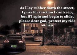Image result for Guy Praying in Front of Car Meme