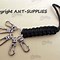 Image result for Gold Metal Clip Paracord Keychain
