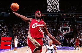 Image result for LeBron James First NBA Game