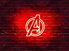 Image result for Avengers Logo Red