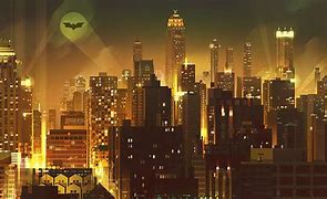 Image result for Gotham City Backdrop