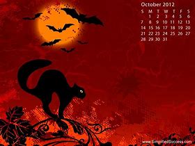 Image result for October Desktop Calendar