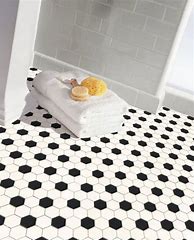 Image result for Hexagon Tile Bathroom