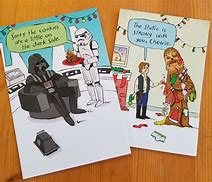 Image result for Funny Star Wars Christmas Cards