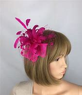 Image result for Pink Top Hat Fascinator