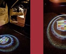 Image result for Car Door Lights Ground Cadillac