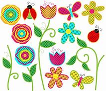 Image result for Polka Dot Number 1 Clip Art